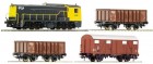 51141 Roco Analog Starter set Diesel Locomotive with Freight Train